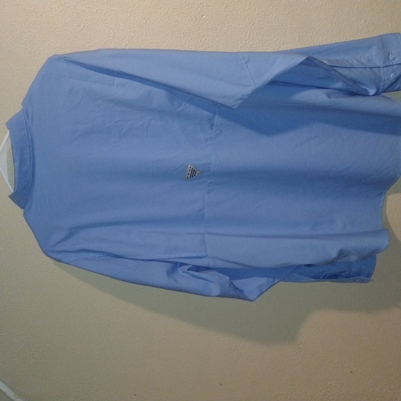 Columbia PFG Omni-Shade Vented Light Blue Long Sleeve Button up Shirt Ou… - Picture 10 of 10